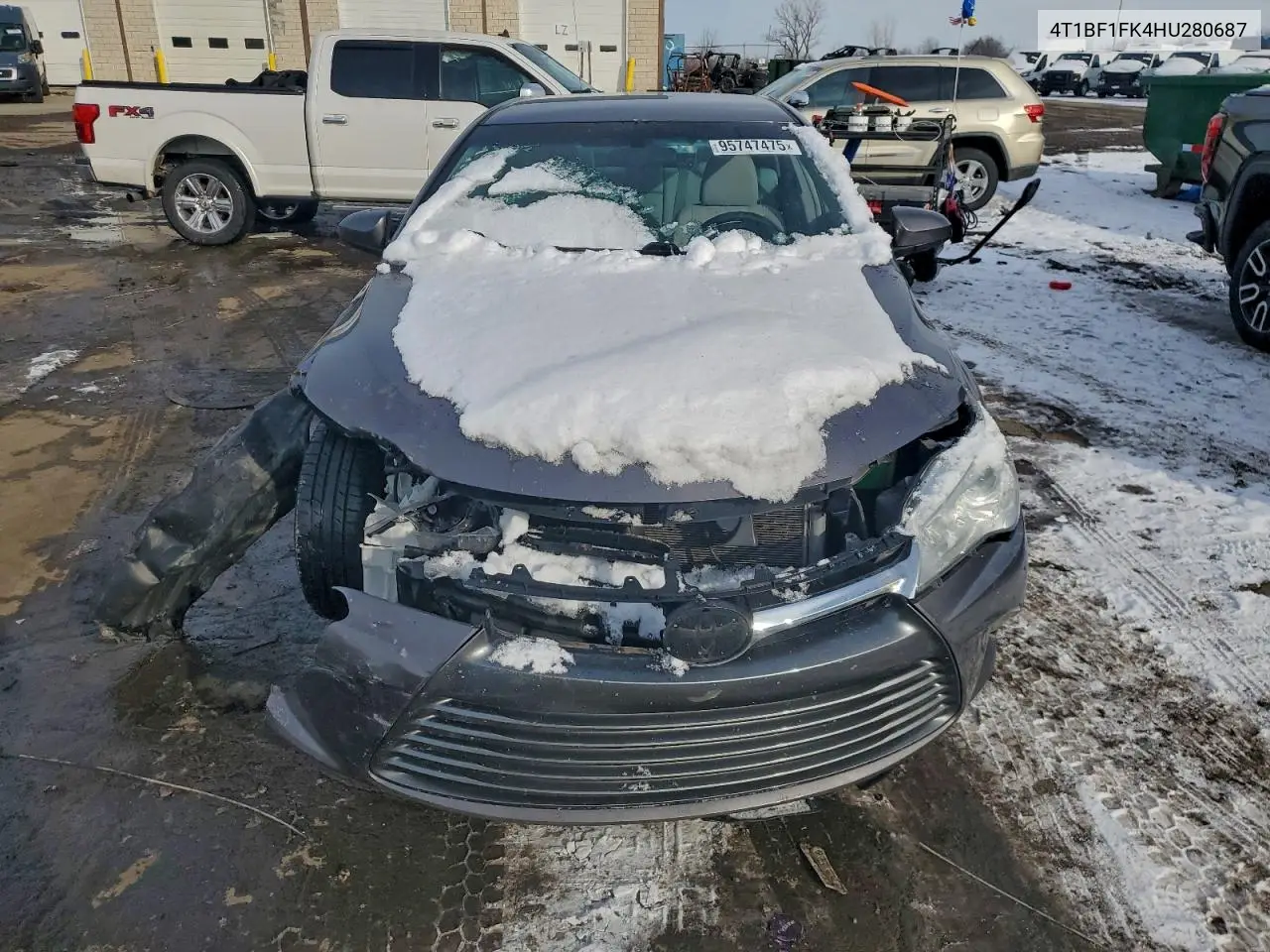 4T1BF1FK4HU280687 2017 Toyota Camry Le