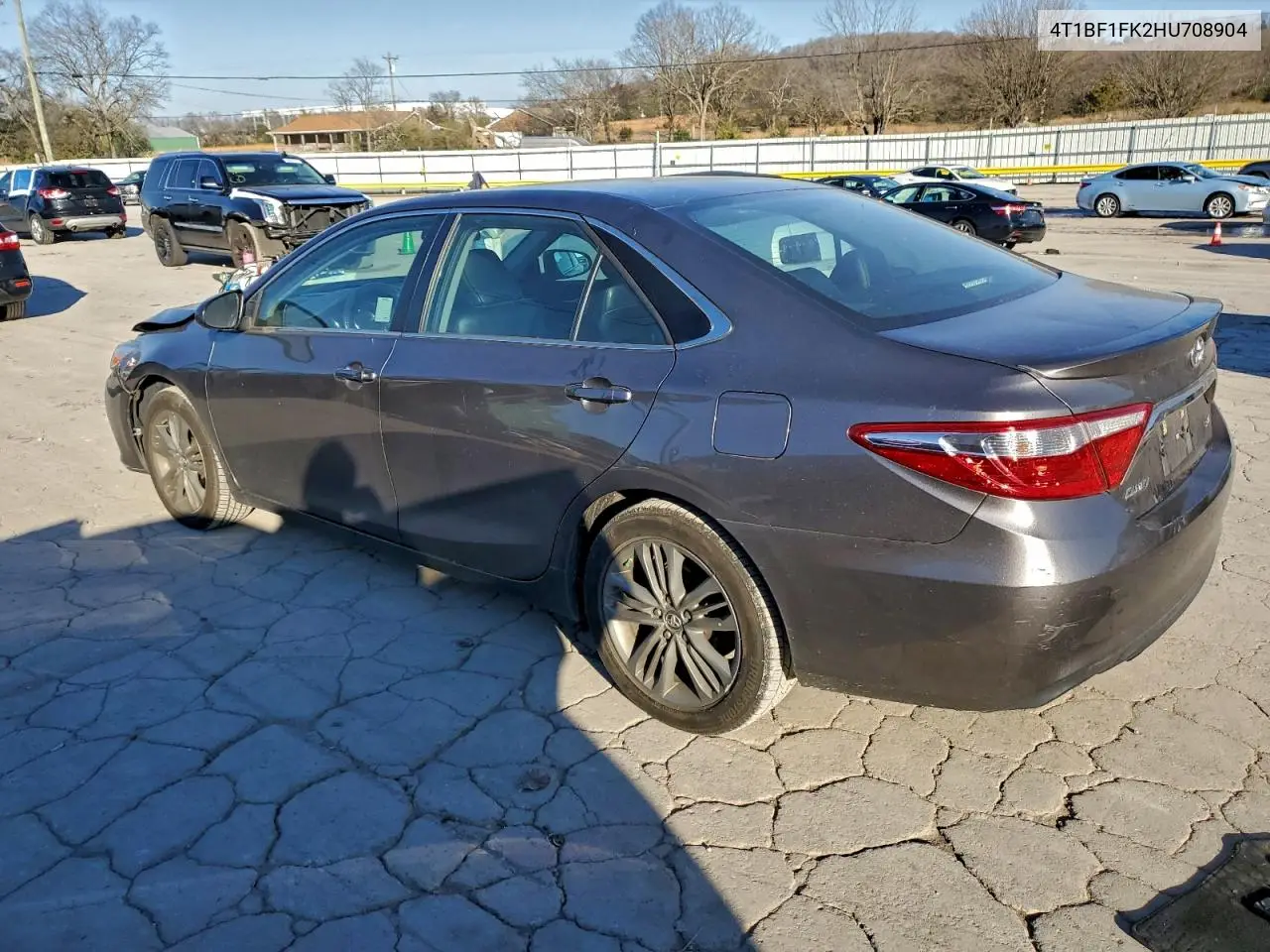 4T1BF1FK2HU708904 2017 Toyota Camry Le