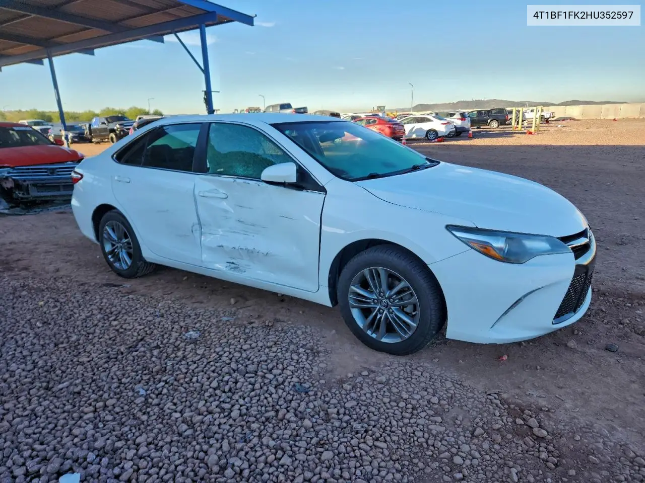 4T1BF1FK2HU352597 2017 Toyota Camry Le