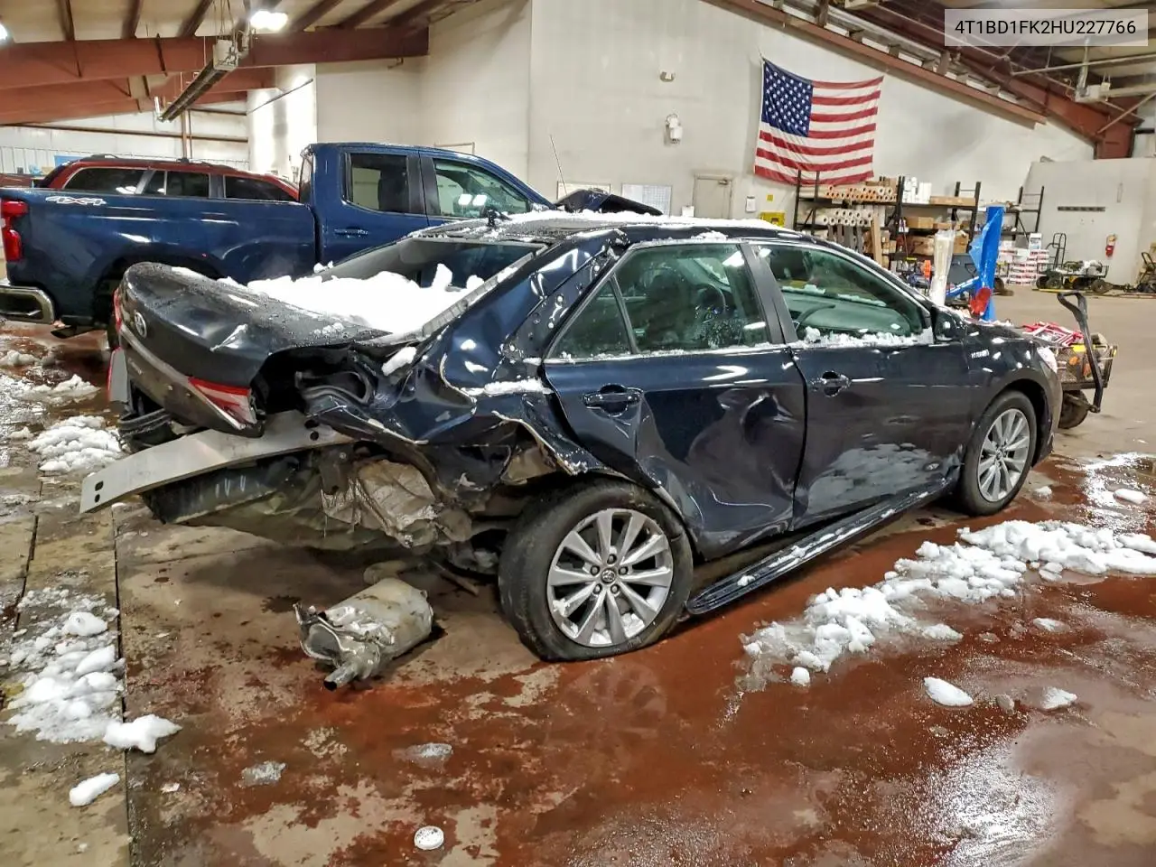 4T1BD1FK2HU227766 2017 Toyota Camry Hybrid
