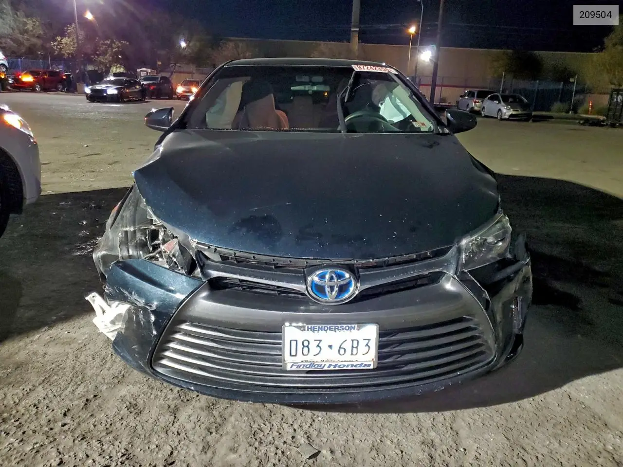 209504 2017 Toyota Camry Hybr