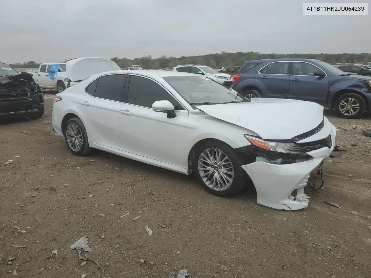 4T1B11HK2JU064239 2018 Toyota Camry L