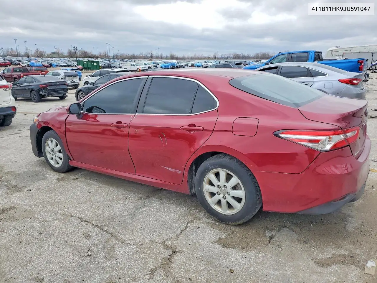 4T1B11HK9JU591047 2018 Toyota Camry Le