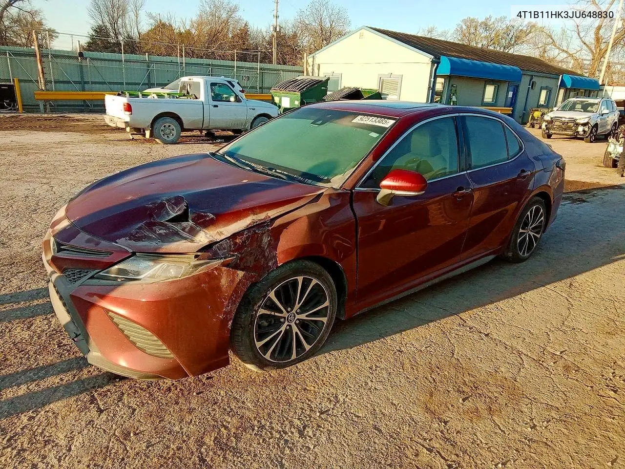 4T1B11HK3JU648830 2018 Toyota Camry Se