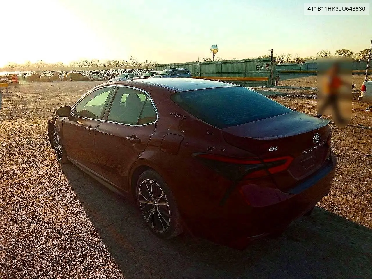 4T1B11HK3JU648830 2018 Toyota Camry Se