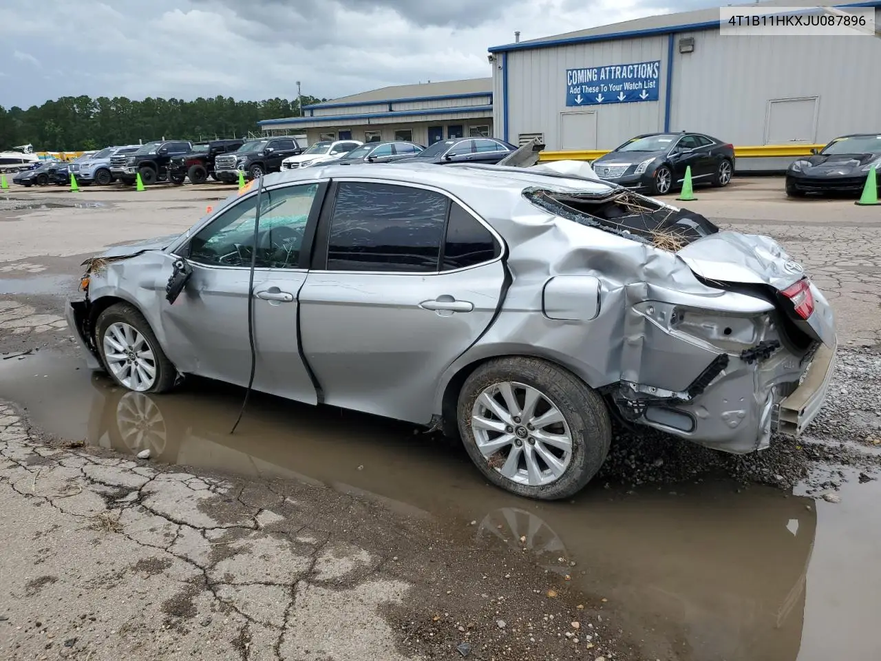 4T1B11HKXJU087896 2018 Toyota Camry L