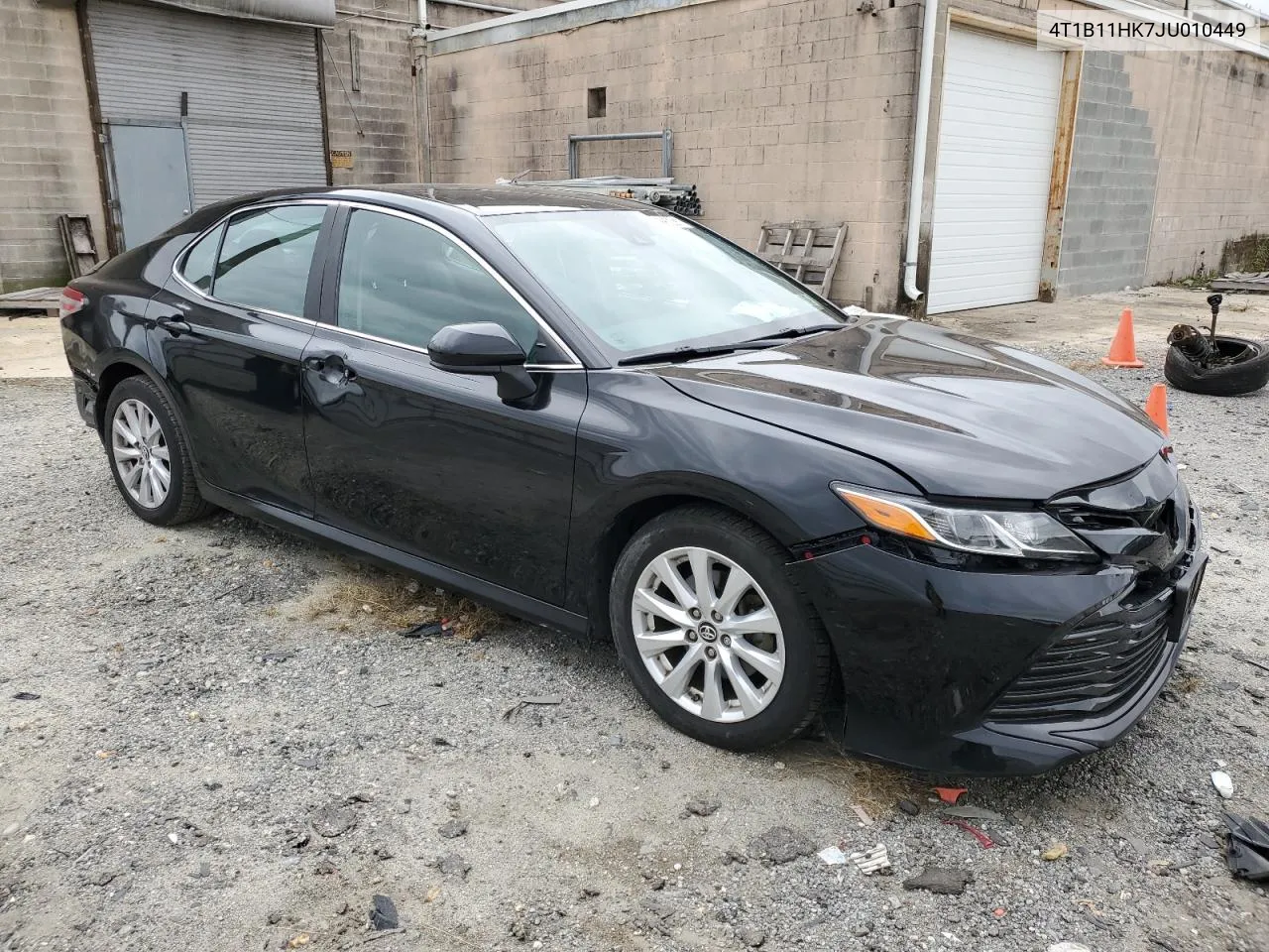 4T1B11HK7JU010449 2018 Toyota Camry L