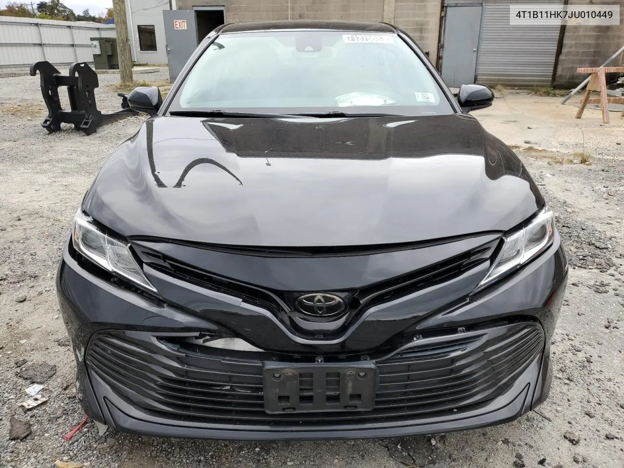 4T1B11HK7JU010449 2018 Toyota Camry L