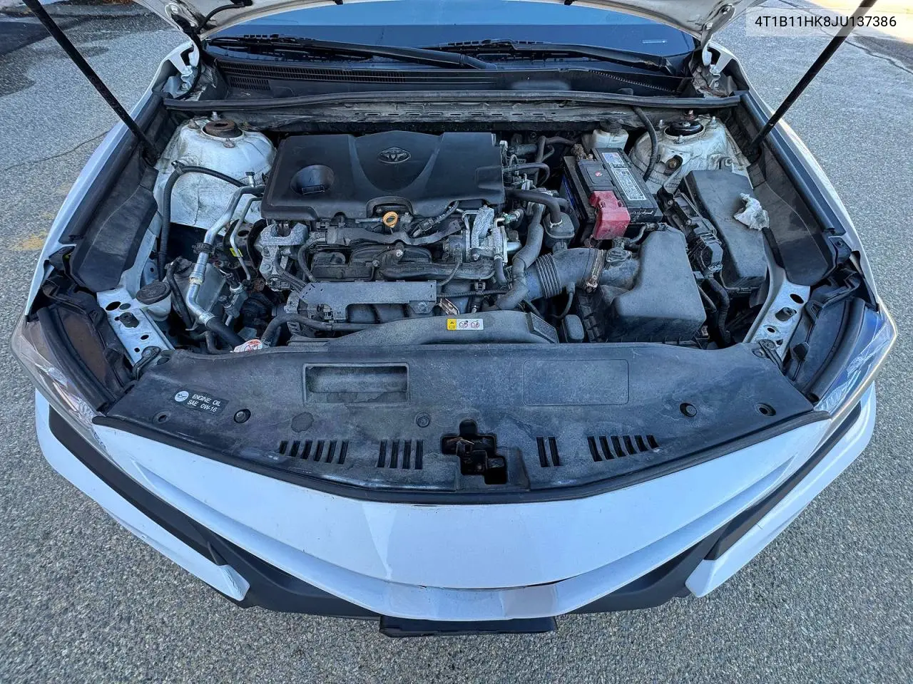 4T1B11HK8JU137386 2018 Toyota Camry L