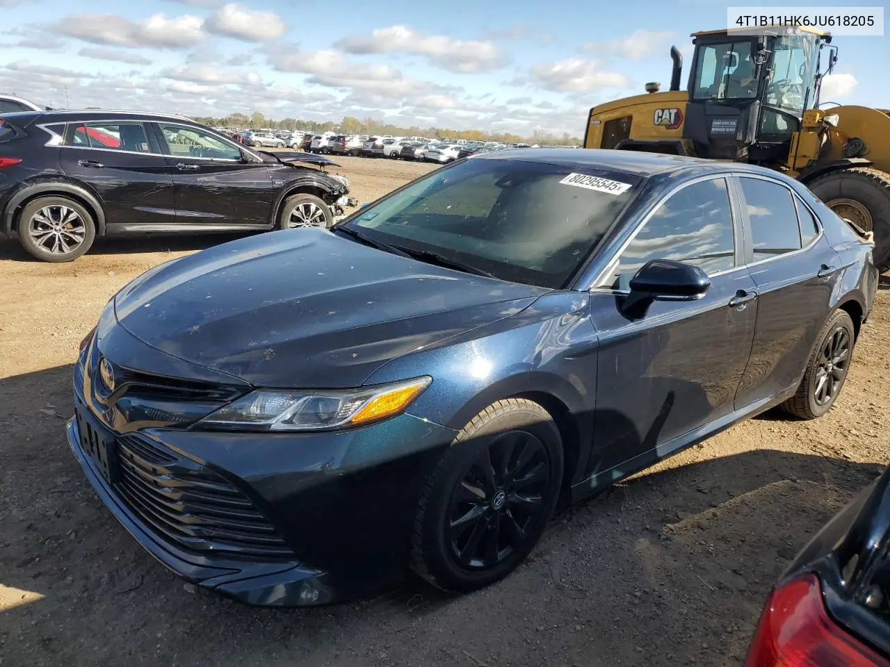 4T1B11HK6JU618205 2018 Toyota Camry L
