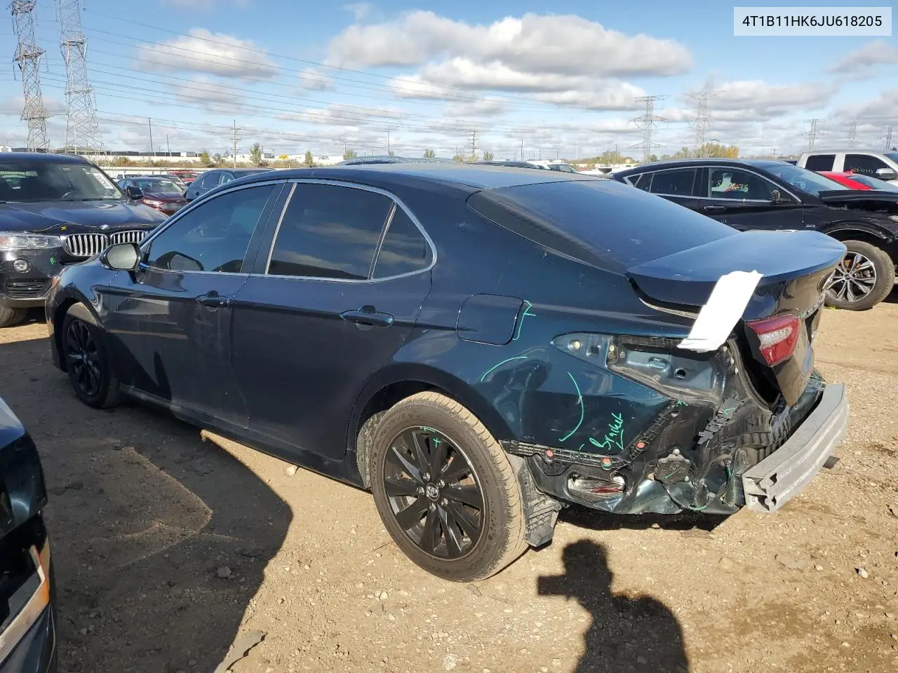 4T1B11HK6JU618205 2018 Toyota Camry L