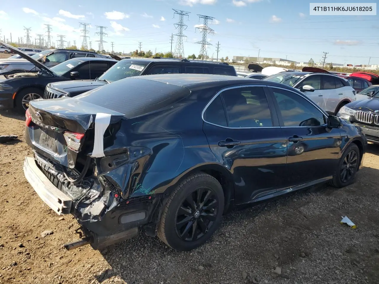 4T1B11HK6JU618205 2018 Toyota Camry L