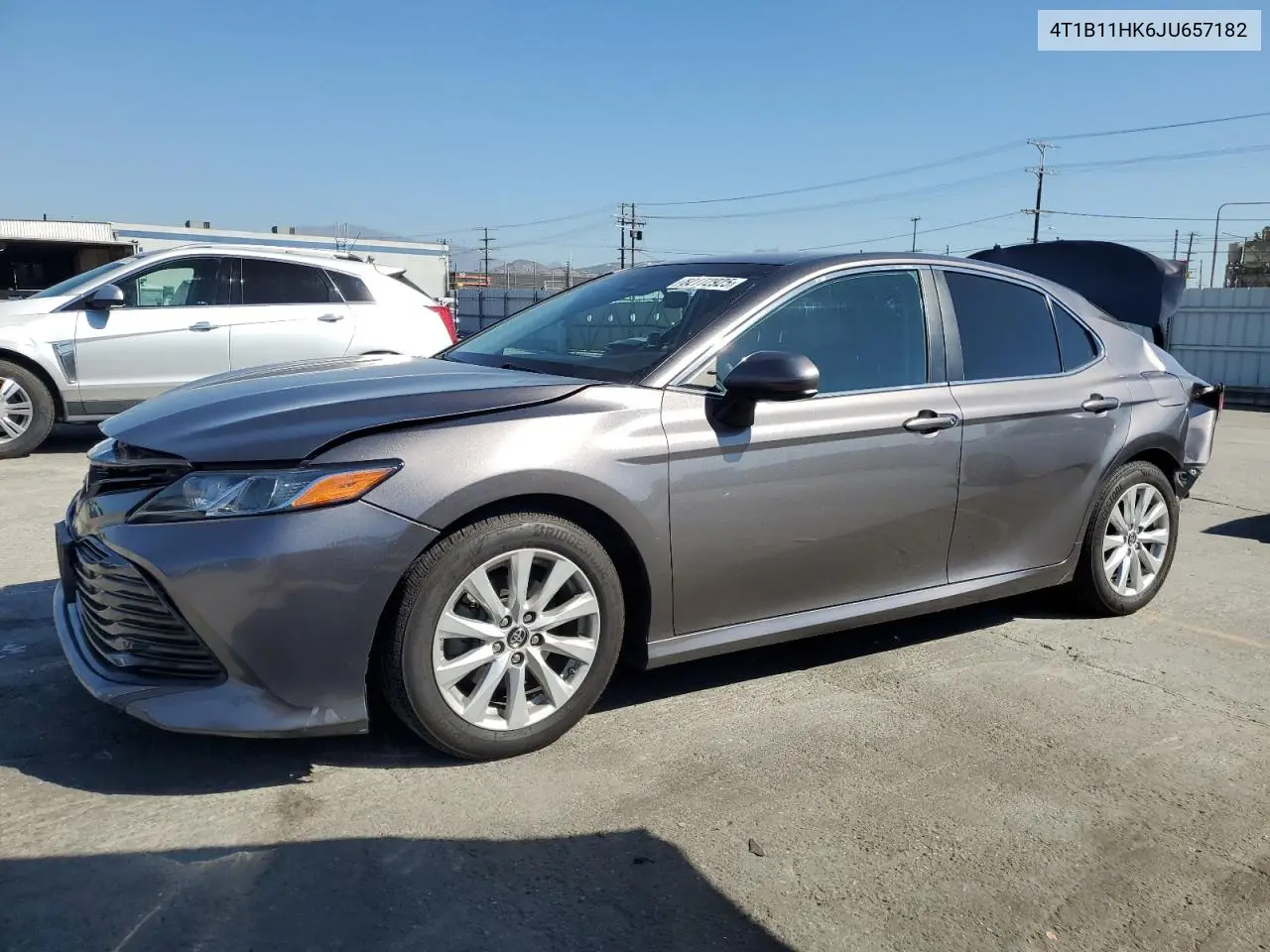 4T1B11HK6JU657182 2018 Toyota Camry L