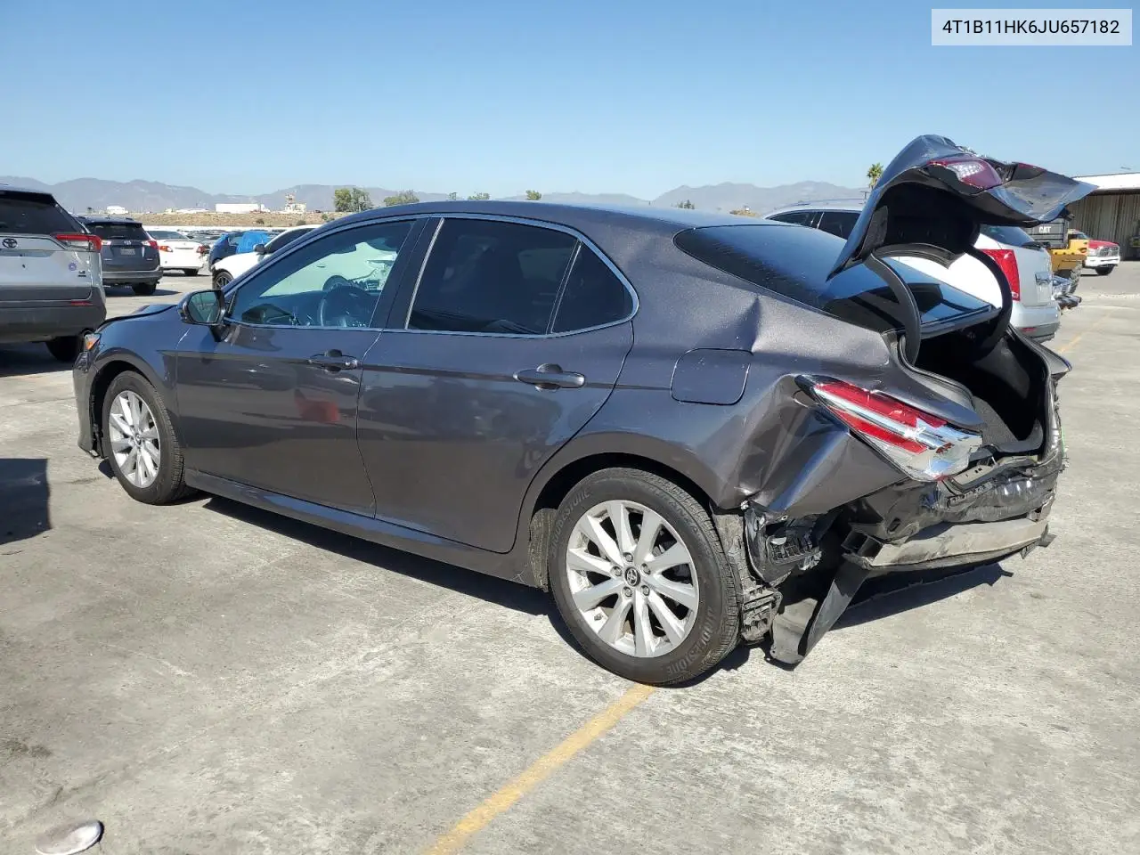 4T1B11HK6JU657182 2018 Toyota Camry L