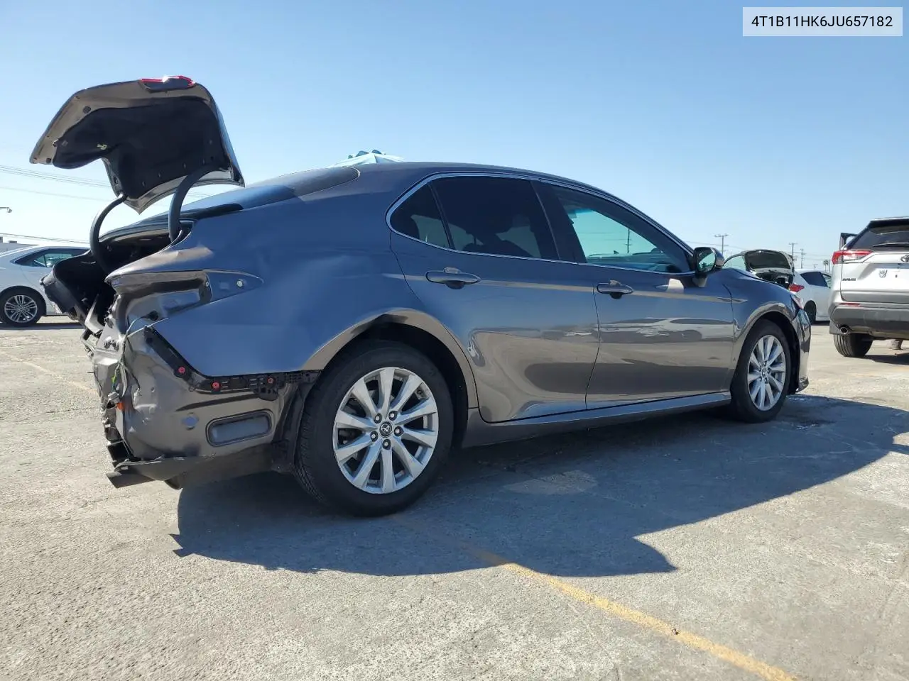 4T1B11HK6JU657182 2018 Toyota Camry L