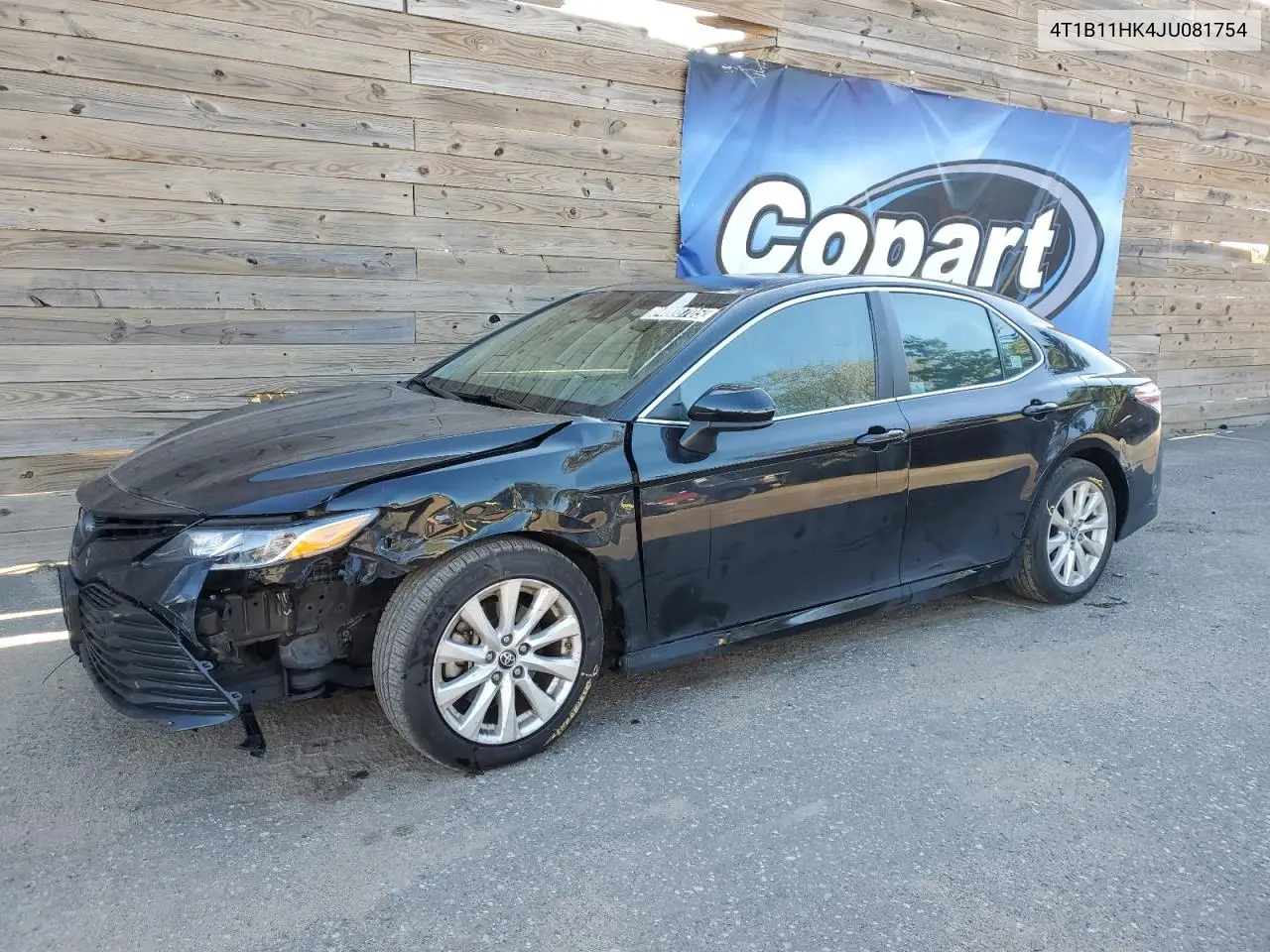 4T1B11HK4JU081754 2018 Toyota Camry L