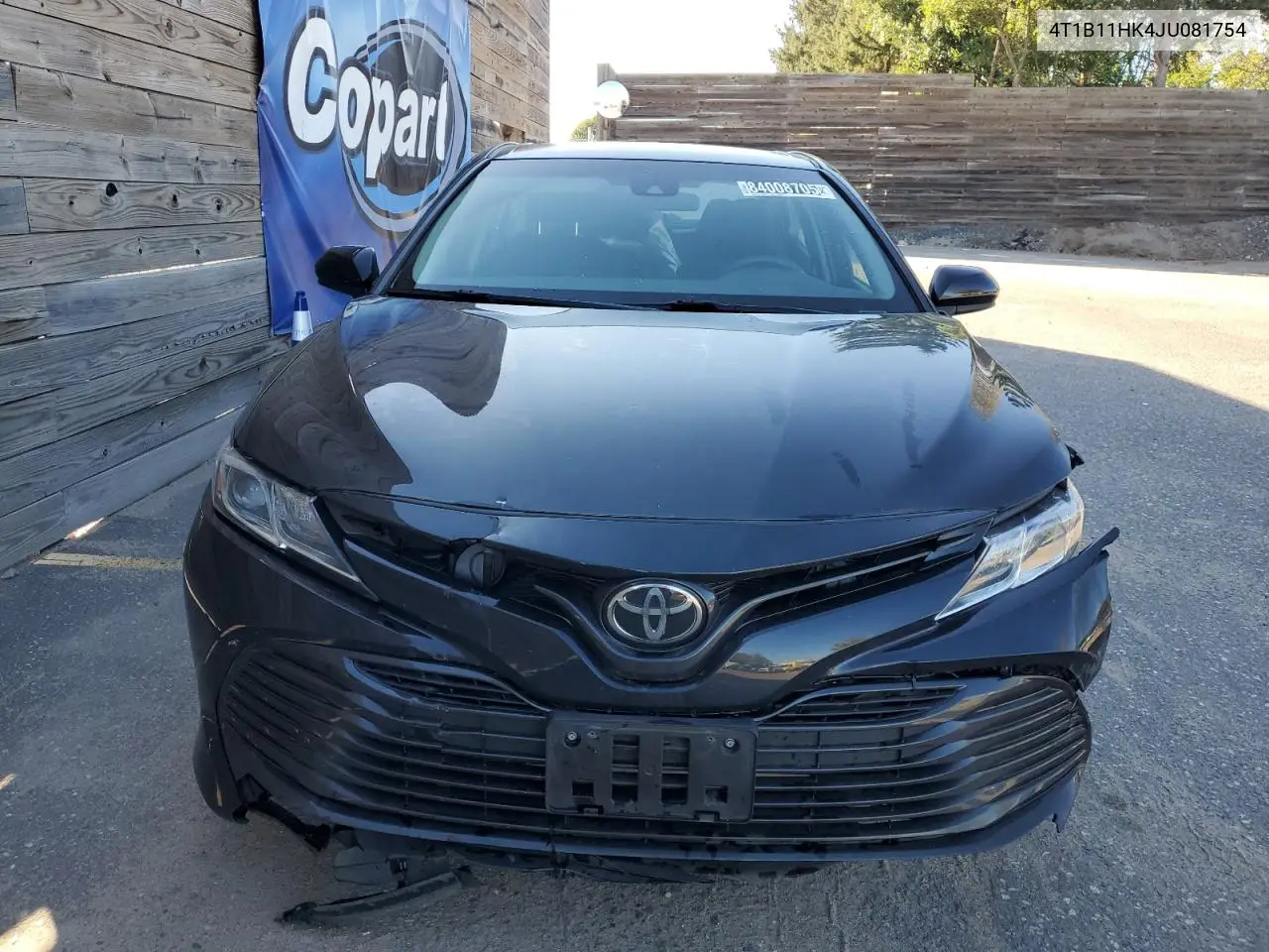 4T1B11HK4JU081754 2018 Toyota Camry L