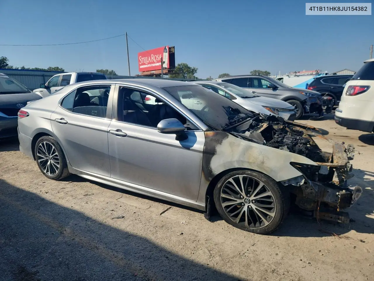4T1B11HK8JU154382 2018 Toyota Camry L