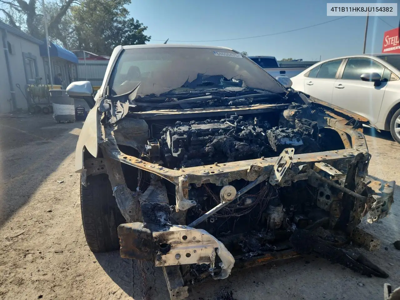 4T1B11HK8JU154382 2018 Toyota Camry L
