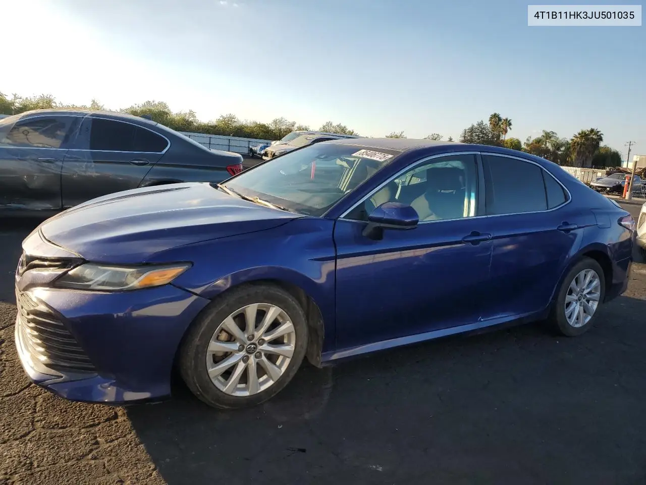 4T1B11HK3JU501035 2018 Toyota Camry L