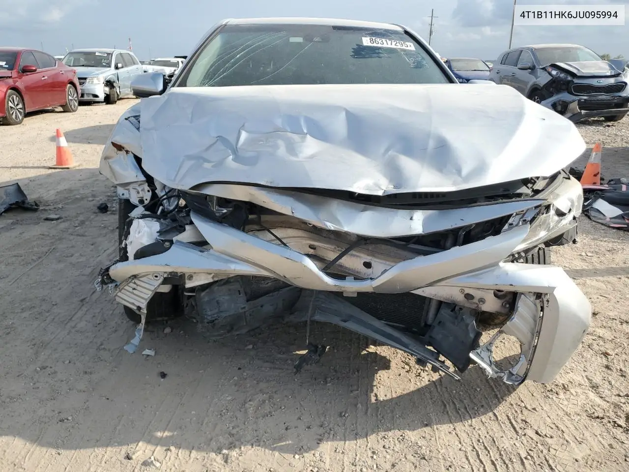 4T1B11HK6JU095994 2018 Toyota Camry L