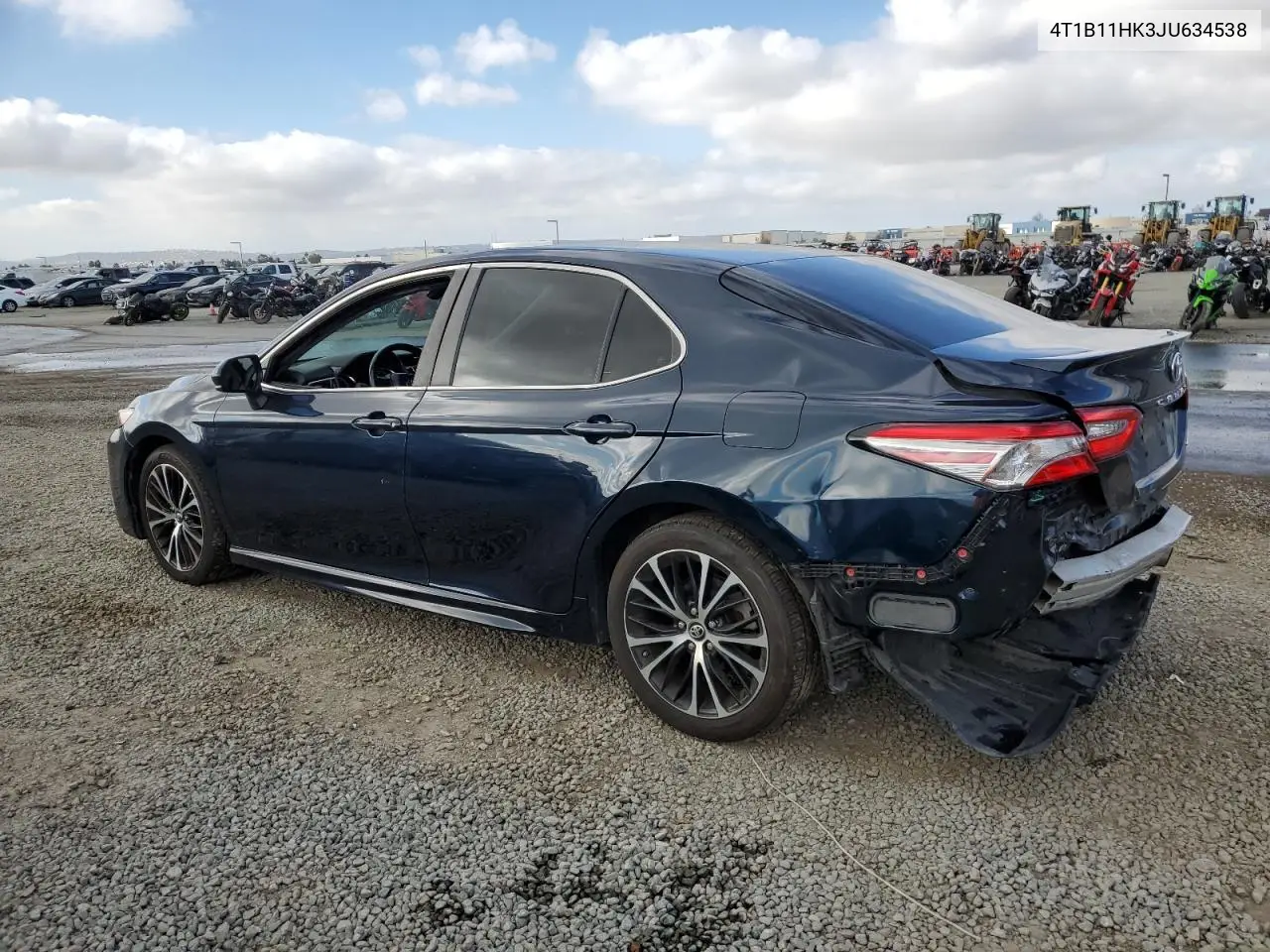 4T1B11HK3JU634538 2018 Toyota Camry L
