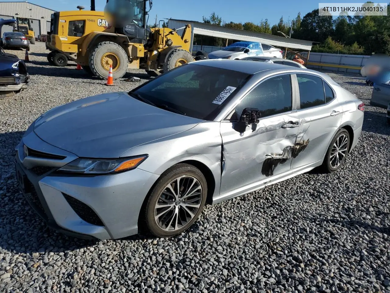 4T1B11HK2JU040135 2018 Toyota Camry L