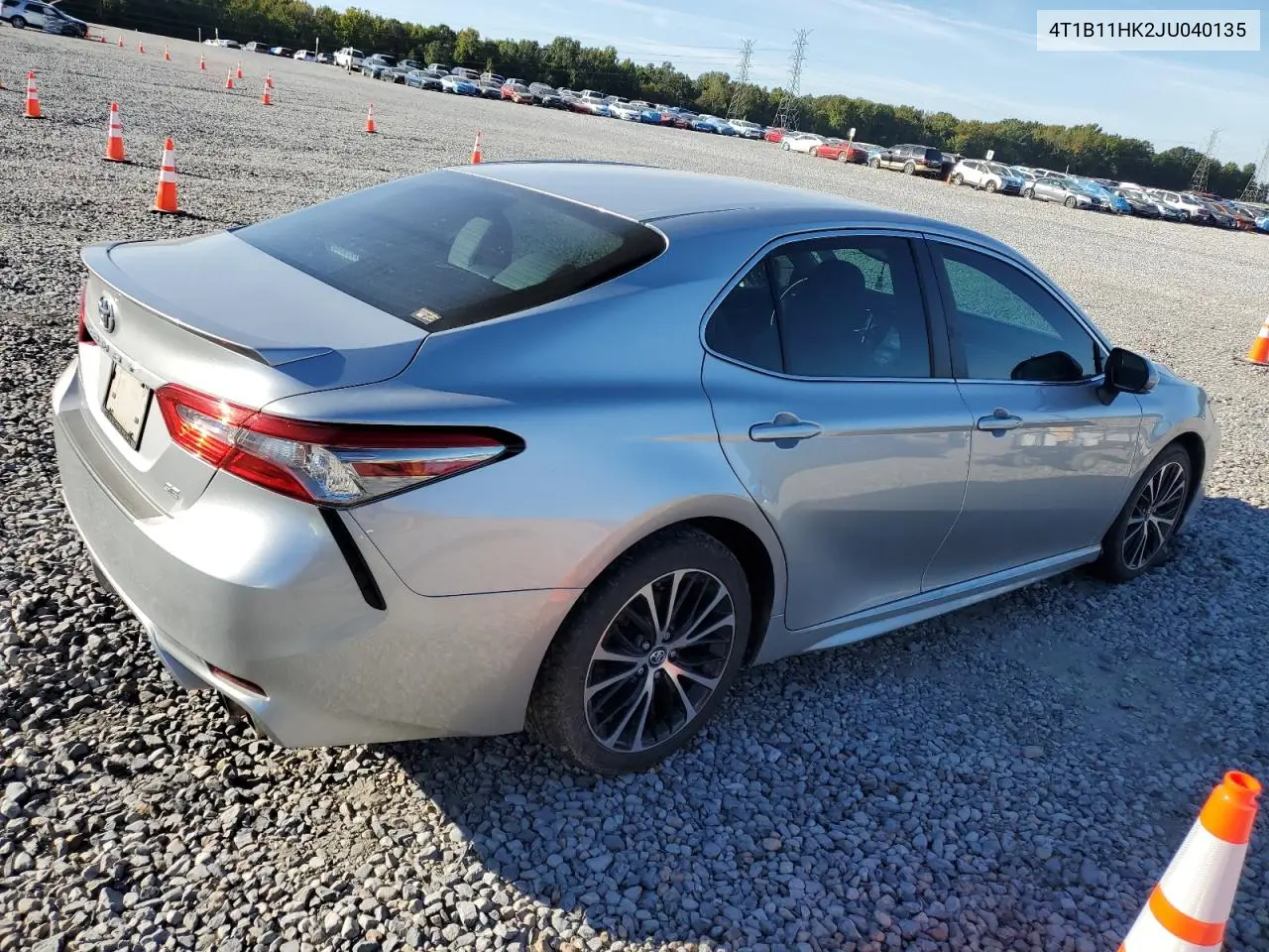 4T1B11HK2JU040135 2018 Toyota Camry L