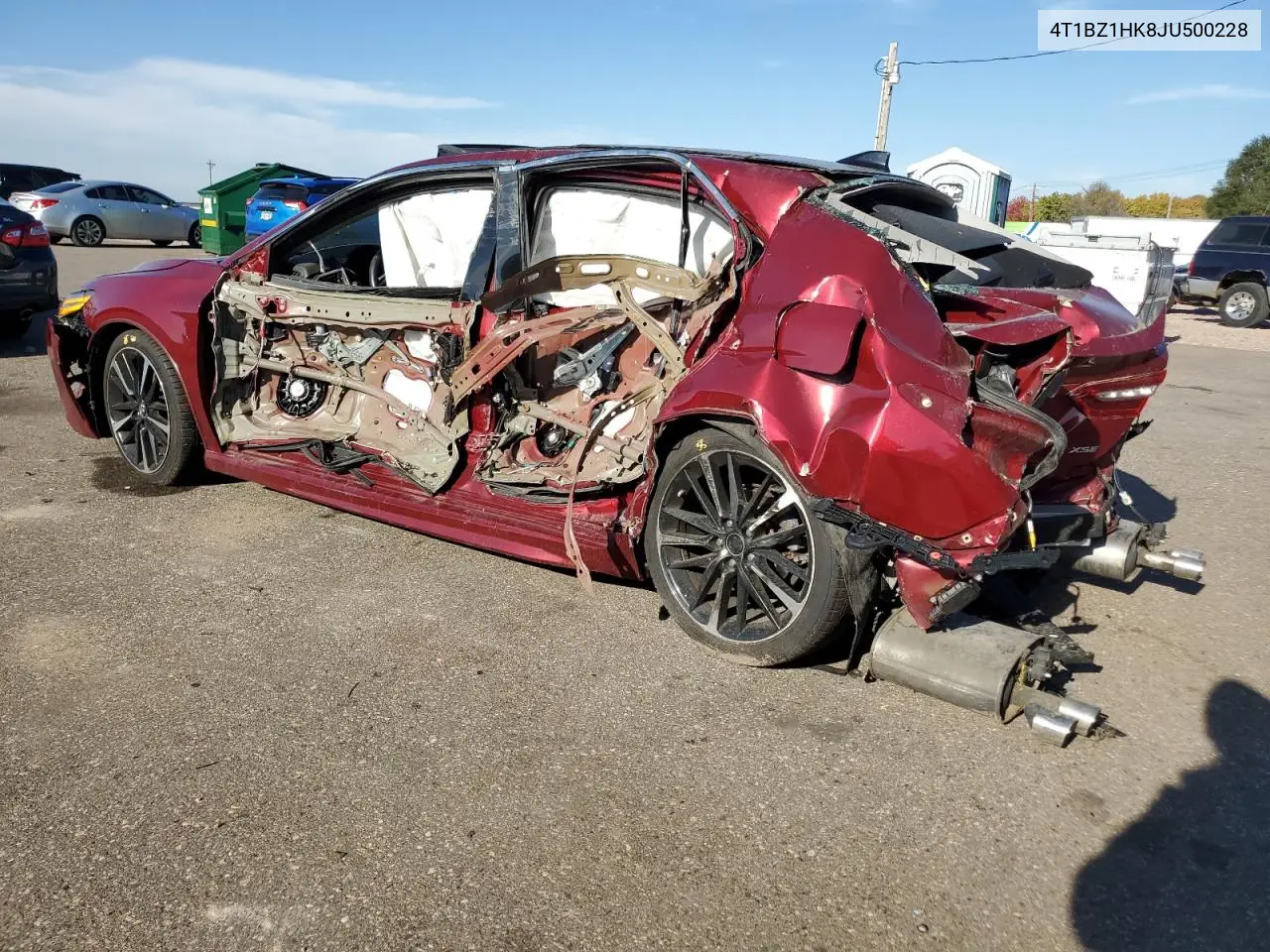 4T1BZ1HK8JU500228 2018 Toyota Camry Xse