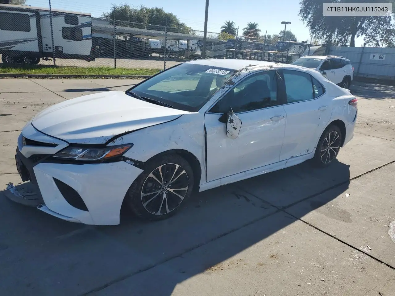 4T1B11HK0JU115043 2018 Toyota Camry L