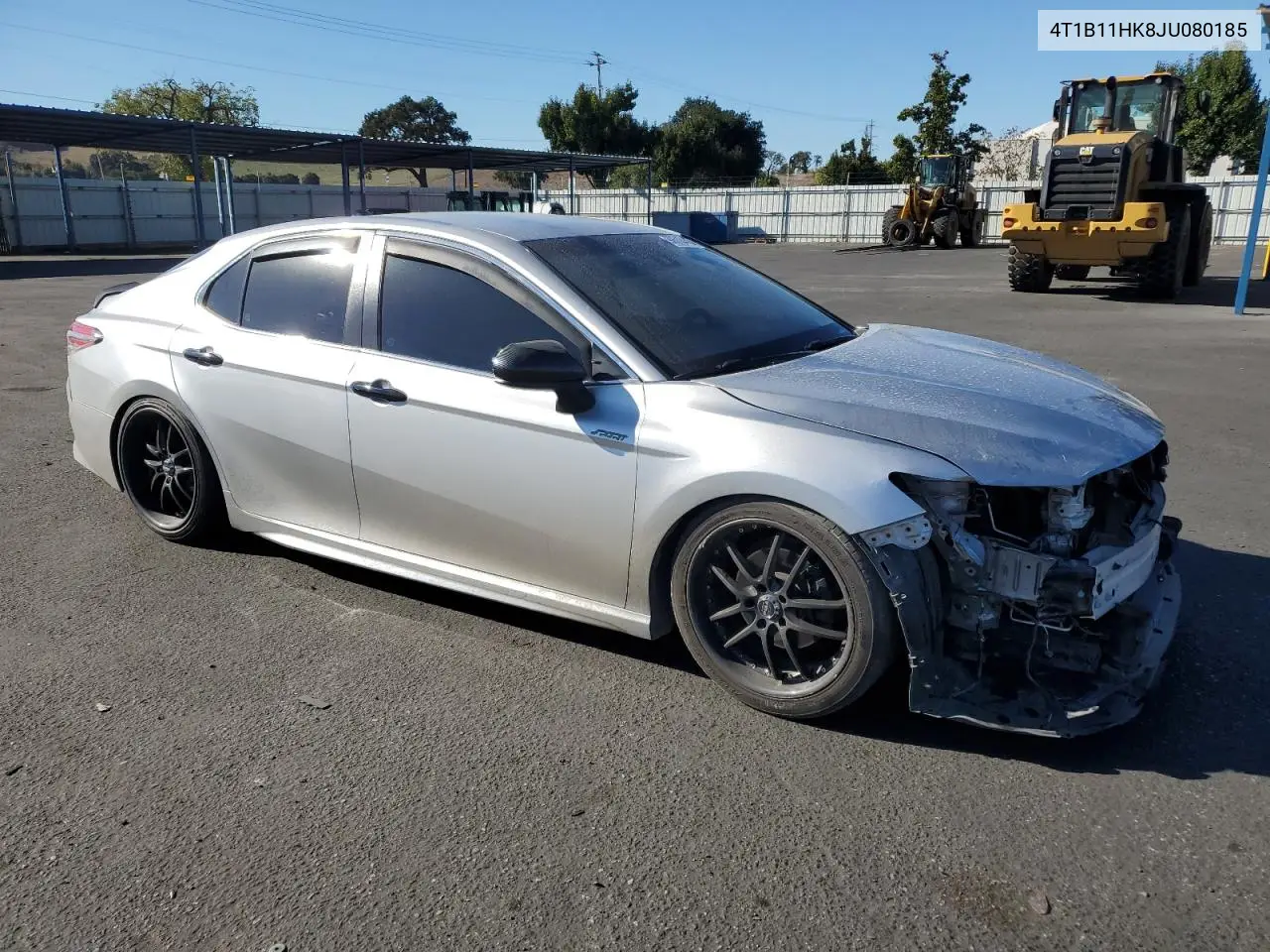 4T1B11HK8JU080185 2018 Toyota Camry L