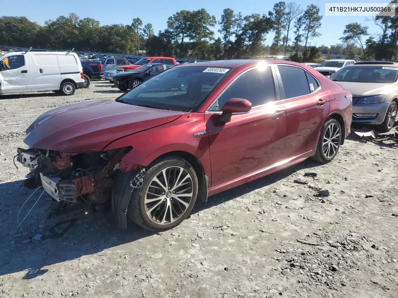 4T1B21HK7JU500368 2018 Toyota Camry Hybrid