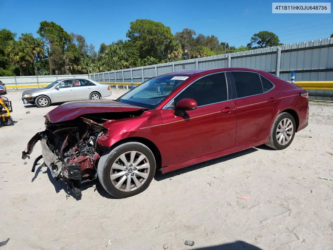 4T1B11HK0JU648736 2018 Toyota Camry L