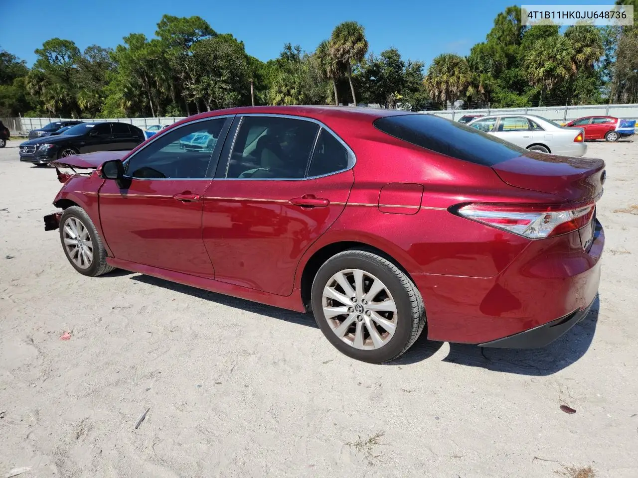 4T1B11HK0JU648736 2018 Toyota Camry L