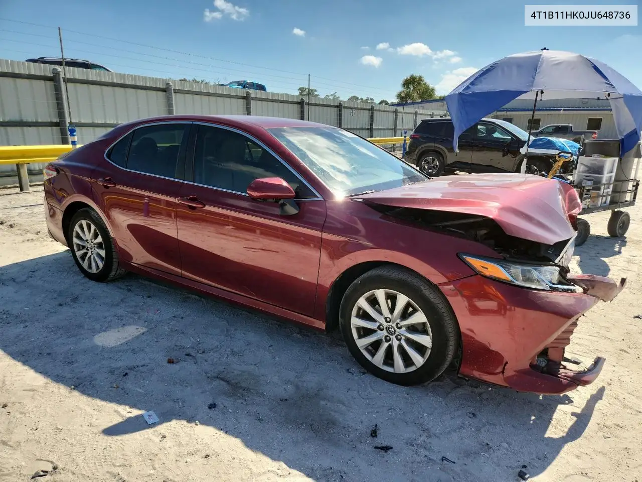 4T1B11HK0JU648736 2018 Toyota Camry L