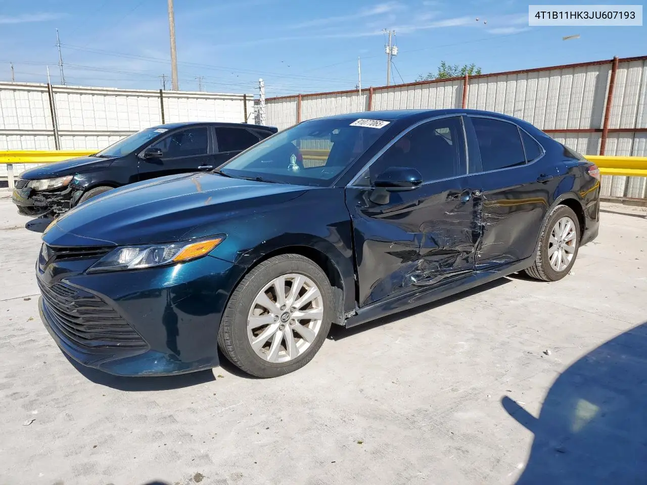 4T1B11HK3JU607193 2018 Toyota Camry L