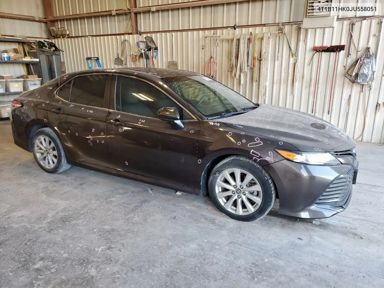 4T1B11HK0JU558051 2018 Toyota Camry L