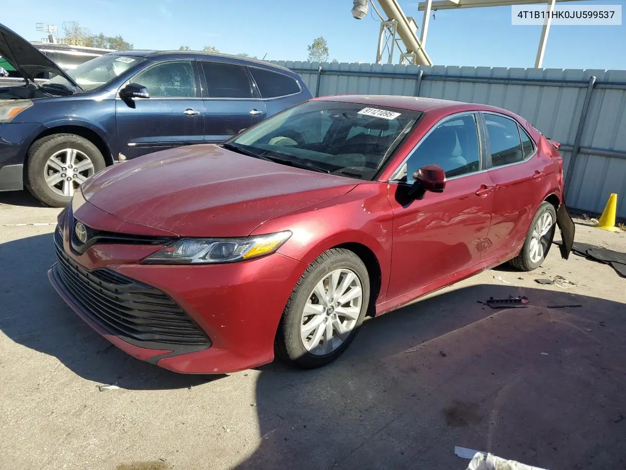 4T1B11HK0JU599537 2018 Toyota Camry L