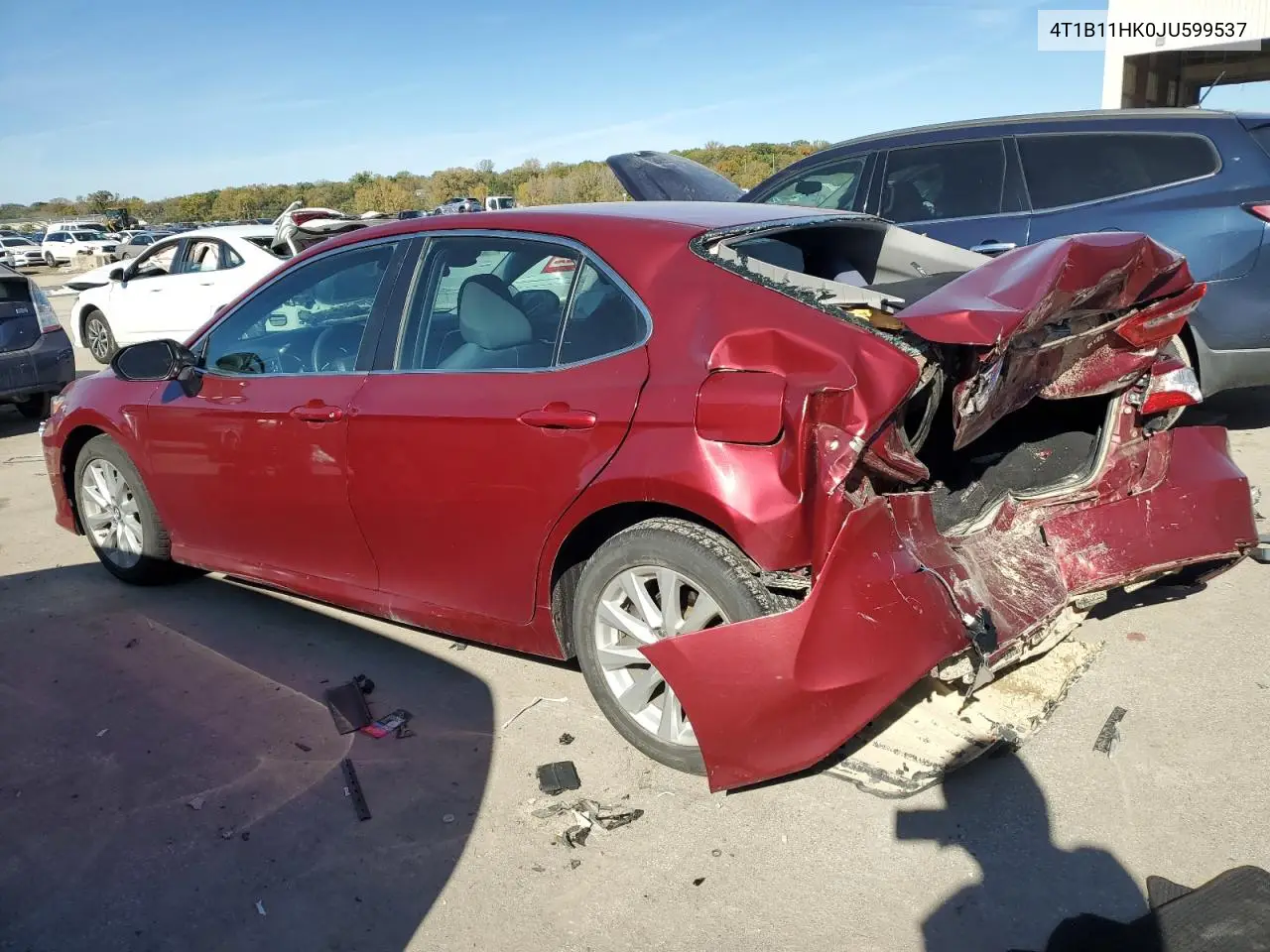 4T1B11HK0JU599537 2018 Toyota Camry L