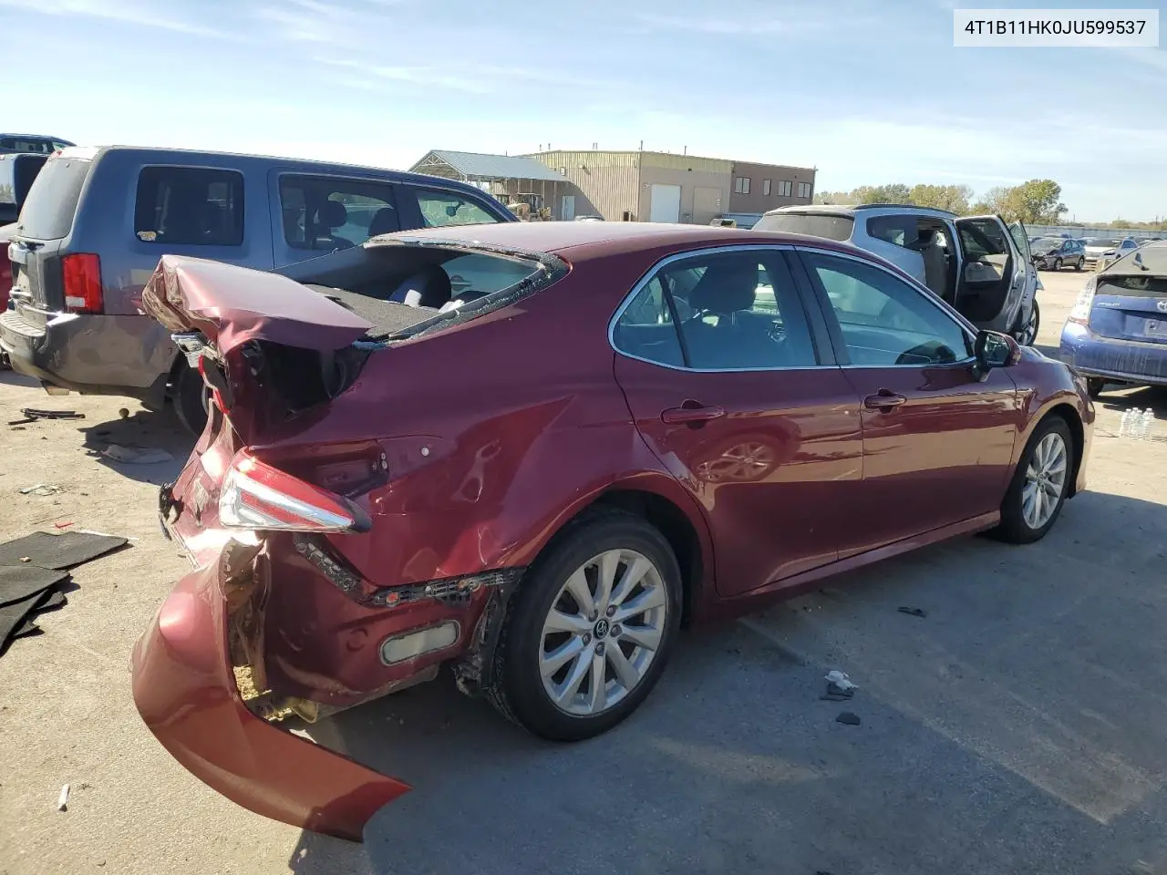 4T1B11HK0JU599537 2018 Toyota Camry L