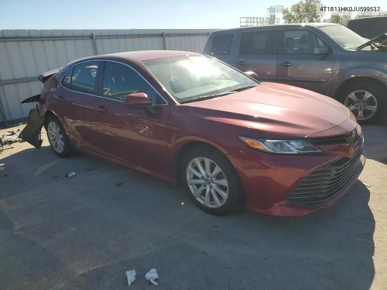 4T1B11HK0JU599537 2018 Toyota Camry L