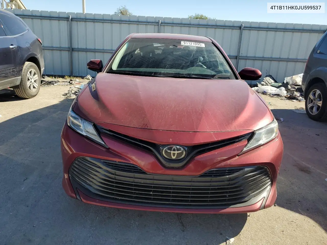 4T1B11HK0JU599537 2018 Toyota Camry L