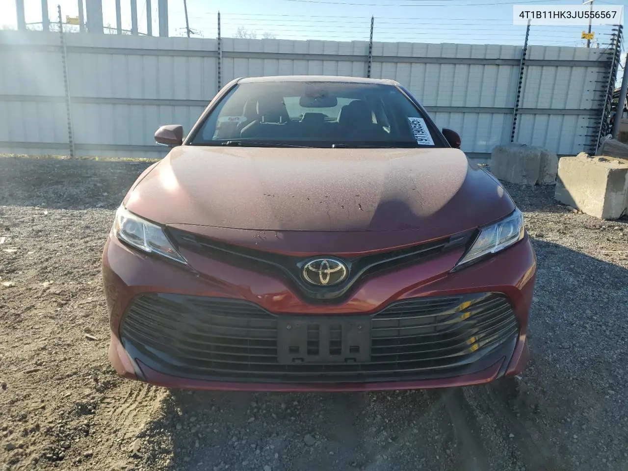 4T1B11HK3JU556567 2018 Toyota Camry L