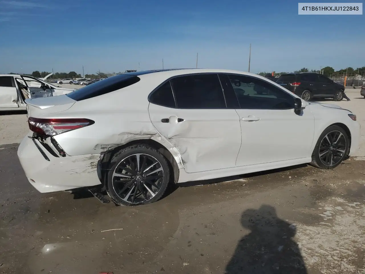 4T1B61HKXJU122843 2018 Toyota Camry Xse