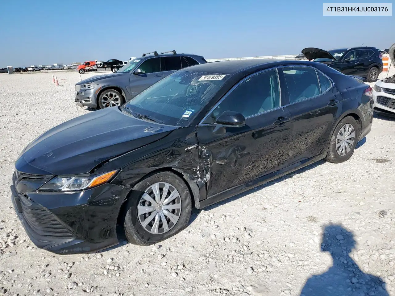 4T1B31HK4JU003176 2018 Toyota Camry Le