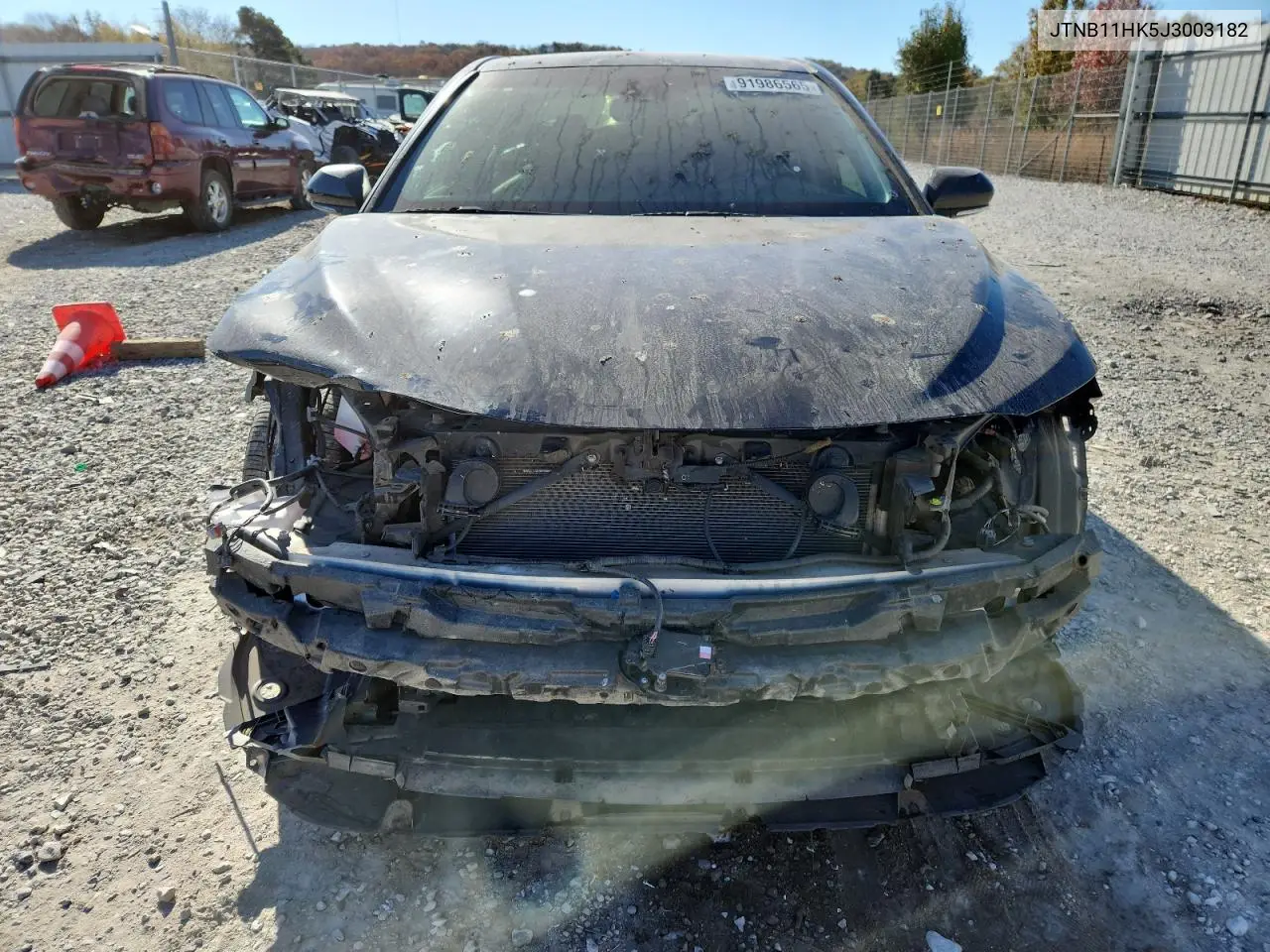 JTNB11HK5J3003182 2018 Toyota Camry L