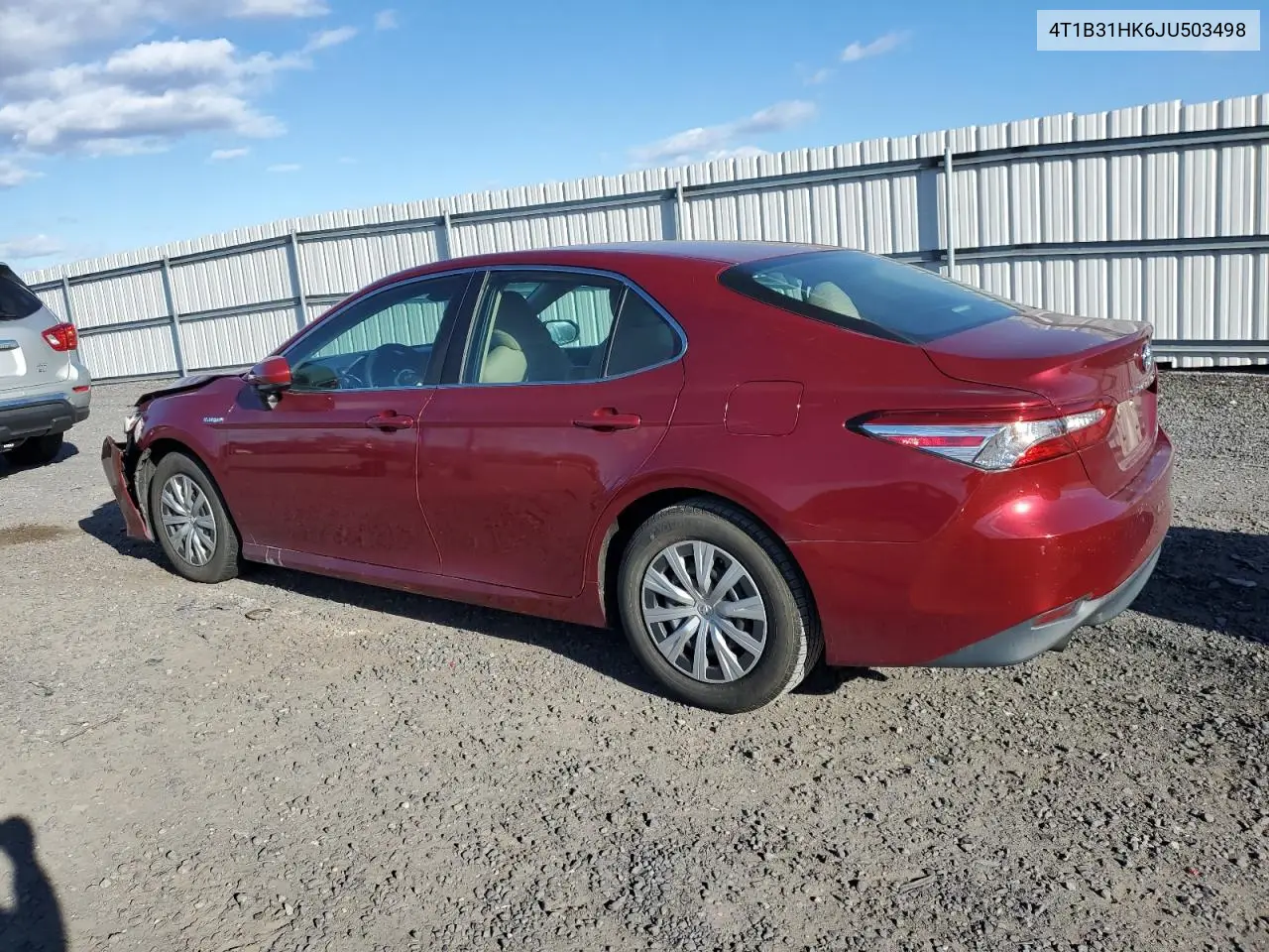 4T1B31HK6JU503498 2018 Toyota Camry Le