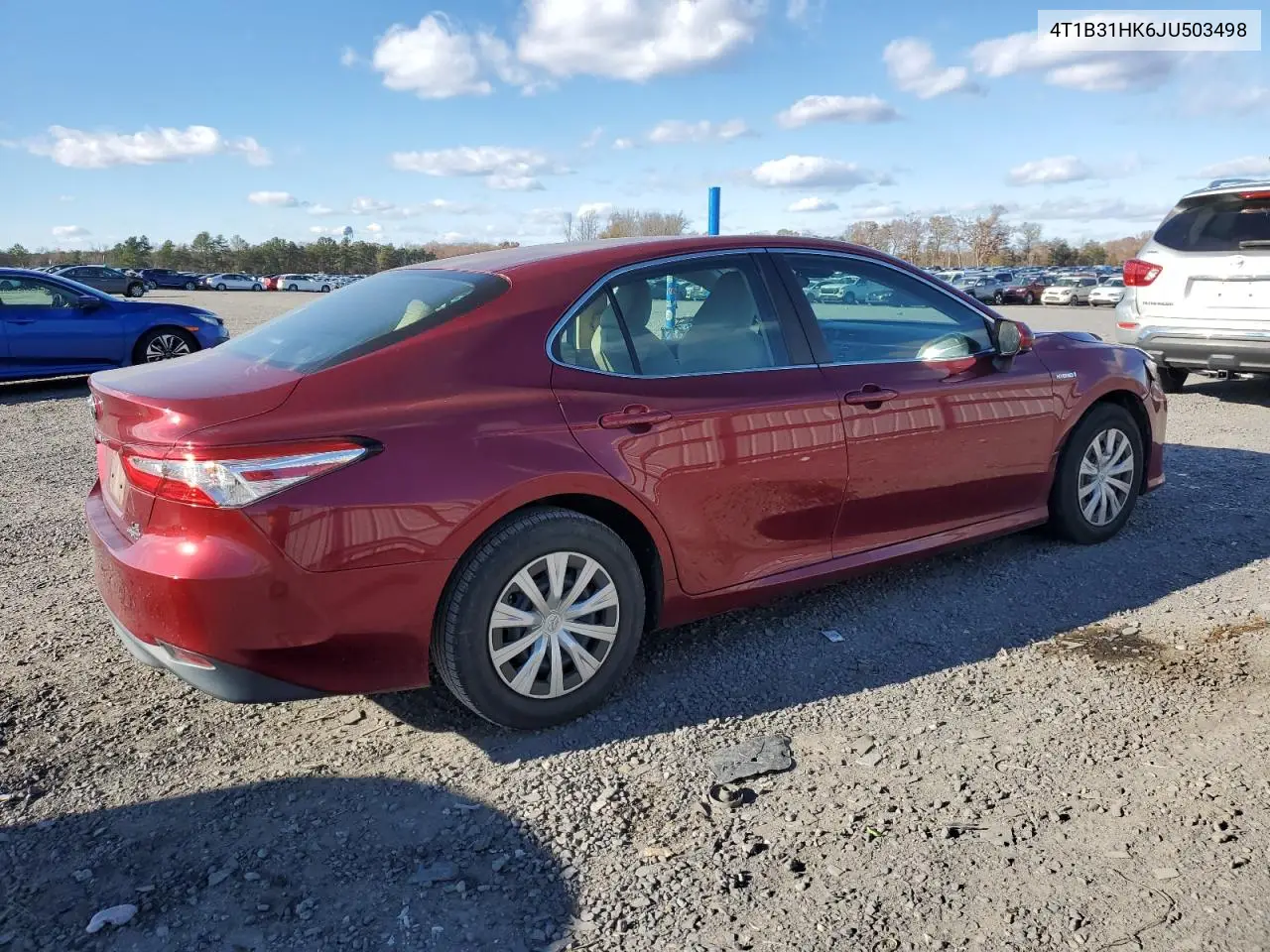 4T1B31HK6JU503498 2018 Toyota Camry Le