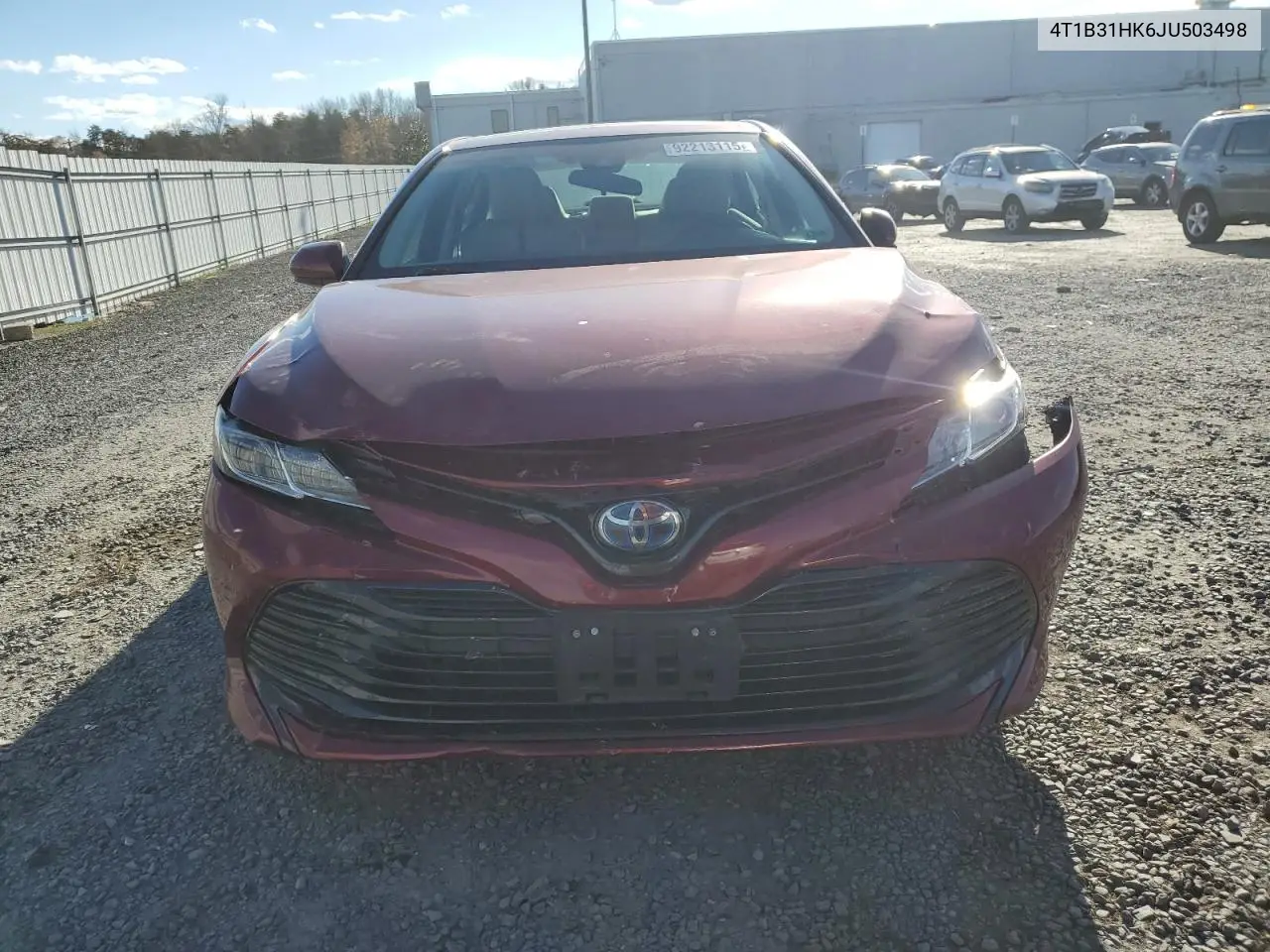 4T1B31HK6JU503498 2018 Toyota Camry Le