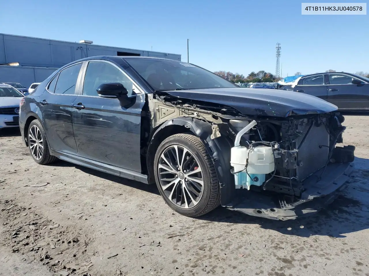 4T1B11HK3JU040578 2018 Toyota Camry L